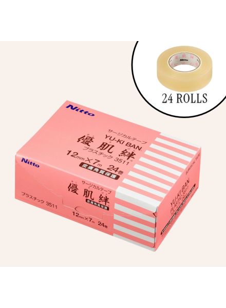 Yu-ki Ban Plastic Tape (1 Box/24 rolls)